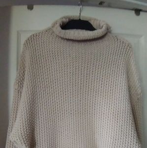 Cable knit sweater